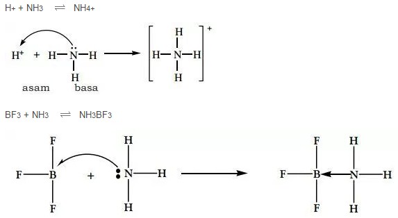 contoh teori asam basa lewis