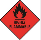 simbol high flammable