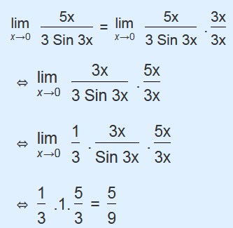 Contoh Soal Limit Trigonometri Terbaru Kelas 11 12