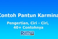 Contoh Pantun Karmina