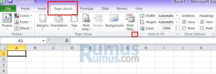 Cara Membuat Nomor Halaman di Excel Dengan Praktis