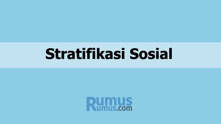 stratifikasi sosial