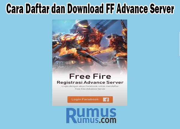 Cara Daftar dan Download FF Advance Server